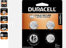 3 pack Duracell CR2032 3V Lithium Battery Child Safety Features, 4ct ea ... - €17,09 EUR