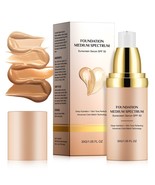 Colour Changing Foundation Liquid 4in1 Oil-free BB Cream Makeup, Nude face - $11.69