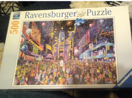 Ravensburger New Years in Time Square 500 Piece Puzzle - £10.21 GBP