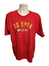 2009 US Open Tennis Championships Adult Red XL TShirt - £11.70 GBP