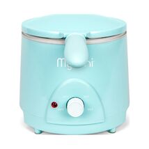 1.5 Qt Electric Deep Fryer, 700 Watts, Aqua - $53.92