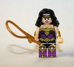 Wonder Woman No Justice Building Minifigure Bricks US - £7.27 GBP