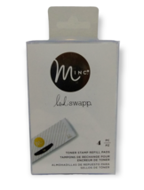 Heidi Swapp Minc Stamp Ink Toner Stamping Stamp Pad Refills 4/Pkg (New) - £8.07 GBP