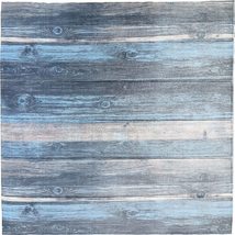 Dundee Deco JNAZRS033H59 Charcoal Blue Beige Faux Wood 3D Wall Panel, Peel and S - £10.13 GBP+