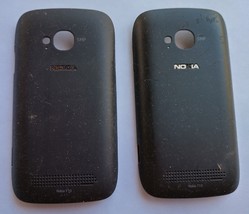 2 Original NOKIA LUMIA 710 Battery Door Housing Parts - $37.43 MXN