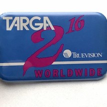 Targa 216 Truevision Vintage Pin Button Promo Worldwide Computer Graphics - £6.91 GBP