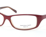 Booth &amp; Bruce ENGLAND 854 RED PEPPER EYEGLASSES GLASSES FRAME - $1,422.12 MXN