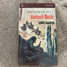 Ambush Basin Western Paperback Book by Gordo Baldwin Airmont Books 1964 - £9.79 GBP