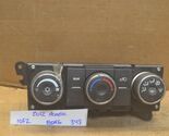 07-12 GMC Acadia Temperature AC Climate 20917131 Control 371-10f6 bx4 - $19.59