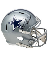 CeeDee Lamb Signed Dallas Cowboys Full Size Speed Replica Helmet Fanatics - £380.05 GBP