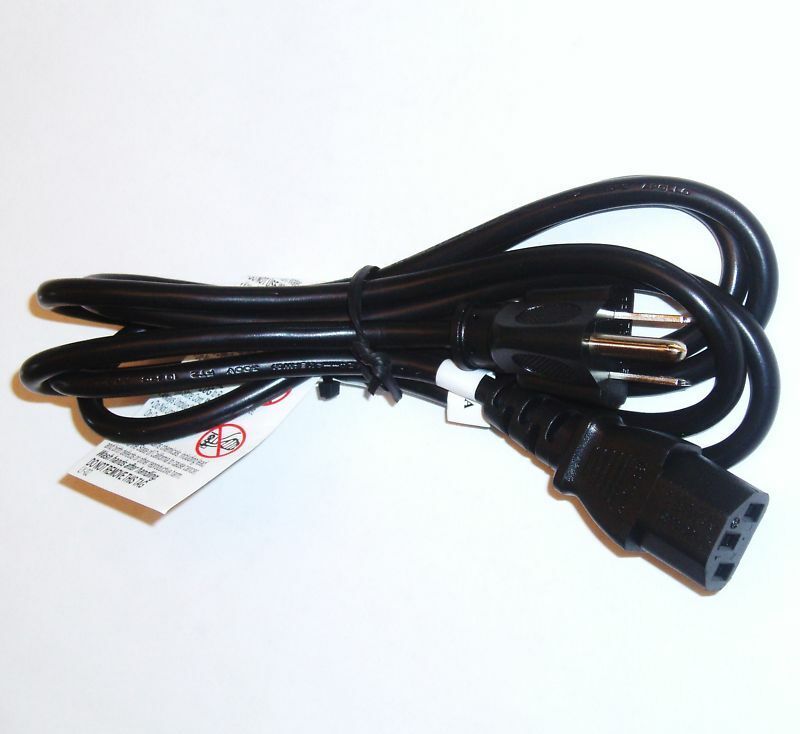 6Ft PC Power Cord C13/5-15P 18AWG 3 Conductor Socket 6&#39; - $3.86