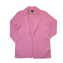 NWT J.Crew Sophie Open-Front Sweater Blazer in Bohemian Rose Knit Cardigan XS - £77.84 GBP