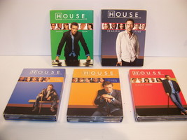 House M.D. Dvd&#39;s Seasons 1, 2, 3, 4, 5 Hugh Laurie - £35.65 GBP
