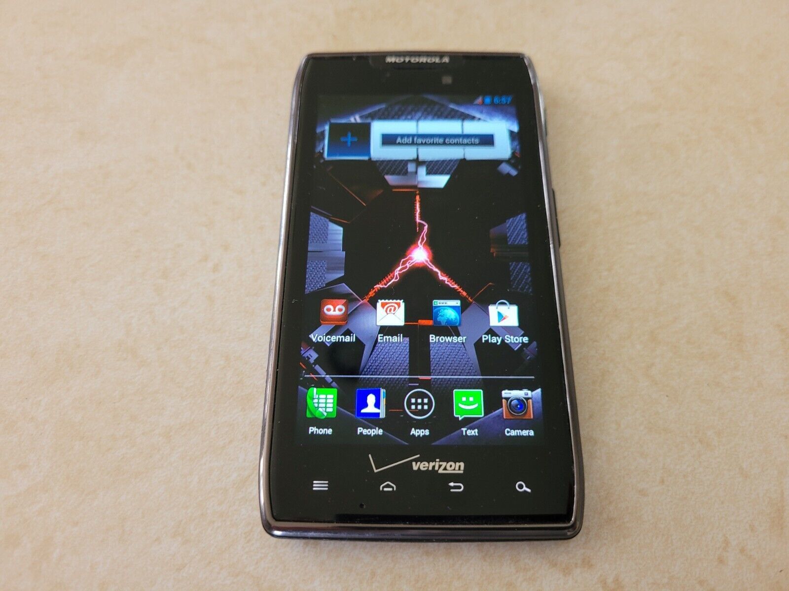 Motorola Droid RAZR MAXX XT912 HD 16GB Black (Verizon) Smartphone - $31.00
