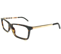Burberry Eyeglasses Frames B2159-Q 3001 Tortoise Gold Rectangular 54-16-140 - £44.50 GBP