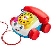Fisher-Price Chatter Telephone, Classic Infant Pull Toy - £15.73 GBP