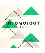 Entomology Unit 1 Insects Orono 1914 Guide 1st Edition Maine PB Booklet ... - $551.77 MXN