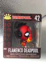 Funko Minis: Marvel Flamenco Deadpool #42  Bobblehead  - FAST SHIPPING!!! - $8.95