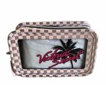 Victoria&#39;s Secret Rétro Logo Trasparente Zip Bellezza Trucco Cubo Custod... - $16.73