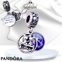 PANDORA Disney Mickey Minnie Happily Ever After Dangle 798866C01 US SELLER - $769.42 MXN