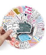 50 Taylor Lyrics Stickers: Waterproof Decorative Stickers Featuring Tayl... - $18.00