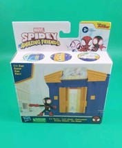 Spidey And His Amazing Friends City Blocks City Bank Miles Morales Figure NIP - £5.83 GBP