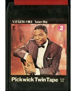 NAT KING COLE NATURE BOY 8 TRACK TAPE PICKWICK TWIN TAPE 8T2P 058 - $6.77 CAD