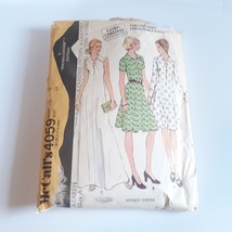 McCalls 4059 Misses Dress Pattern Bust 34 Size 12 Cut - $13.86