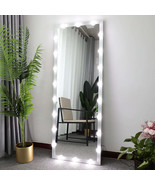 Hollywood Mirror: Full Length, Lighted, 63x24&quot; - $4,797.76 MXN