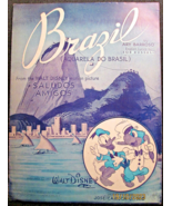 WALT DISNEY: (RARE VINTAGE SHEET MUSIC COLLECTION,1940,,S) BRAZIL - £97.31 GBP