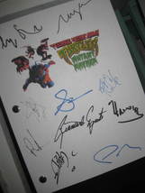 Teenage Mutant Ninja Turtles: Mutant Mayhem Signed Film Movie Script Screenplay  - £15.62 GBP