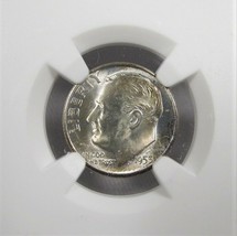 1953-S Silver Roosevelt Dime NGC MS67 Coin AJ195 - £30.53 GBP