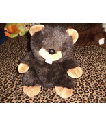 Vintage Plush Brown Beaver 1992 A &amp; A Plush Inc 7” Stuffed Animal - $284.91 MXN
