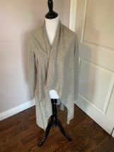 Euc Donna Karan Beige Cashmere Cardigan Sz S/P - $292.05