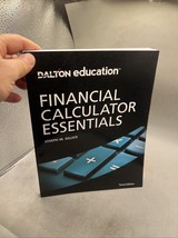 Financial Calculator Essentials Third Ed. Dalton Education CFP Textbook ... - $594.47 MXN
