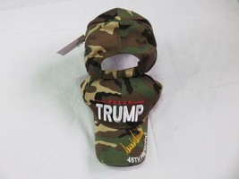 Trump 2024 Signature Camo Embroidered Hat Cap (Premium Cotton) - £20.55 GBP