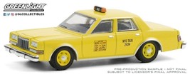 Greenlight 30199 - 1/64 1984 Dodge Diplomat Nyc Taxi (Hobby Exclusive) Solid Pac - $17.91