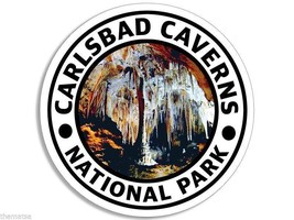 Carlsbad Caverns National Park Toolbox Car Helmet Sticker Decal 4&quot; Made In Usa - £13.61 GBP