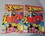 Uncanny X-Men #246 Newsstand &amp; Direct Marvel Comics 2 issues 1989 - $16.78