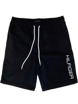 Tommy Hilfiger Men&#39;s Fleece Lounge Short with Pockets  ( XXL , Jet Black ) - £23.72 GBP