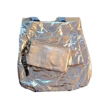 Victoria's Secret Rose Gold Quilted Tote Bag NWT 3 Piece Set - $37.15