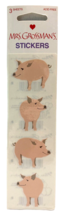 Mrs Grossman Vintage Stickers Pink Pigs Oink Farm Barn Sticker Sheets 20... - £6.25 GBP