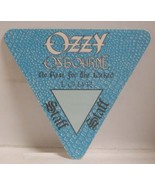 OZZY OSBOURNE - VINTAGE ORIGINAL CONCERT TOUR CLOTH BACKSTAGE PASS - £7.52 GBP