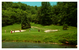 The  Homestead Hot Springs Virginia Golf Course Cascades 17th Green Postcard - £3.86 GBP