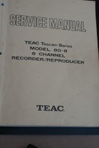 TASCAM 80-8 8 channel  Recorder/Reproducer Service Manual - $175.00