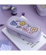ICONIC Korean Large Capacity Cute Pencil Case Pouch with Zipper for Girl... - $44.50
