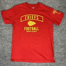 Kansas City Chiefs T-shirt Mens Medium Red NFL Short Sleeve Crew Neck Adult - $14.65