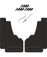 KEYOOG 4 Pcs Large Black Rubber Universal Automobile Mud Flap Splash Gua... - $53.07