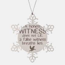Motivational Christian Stainless Steel Bracelet, A Honest Witness Does n... - £19.11 GBP