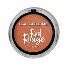 L.A. Colors Rad Rouge Blush w/Applicator Brush &amp; Mirror - Blendable - *F... - £2.40 GBP